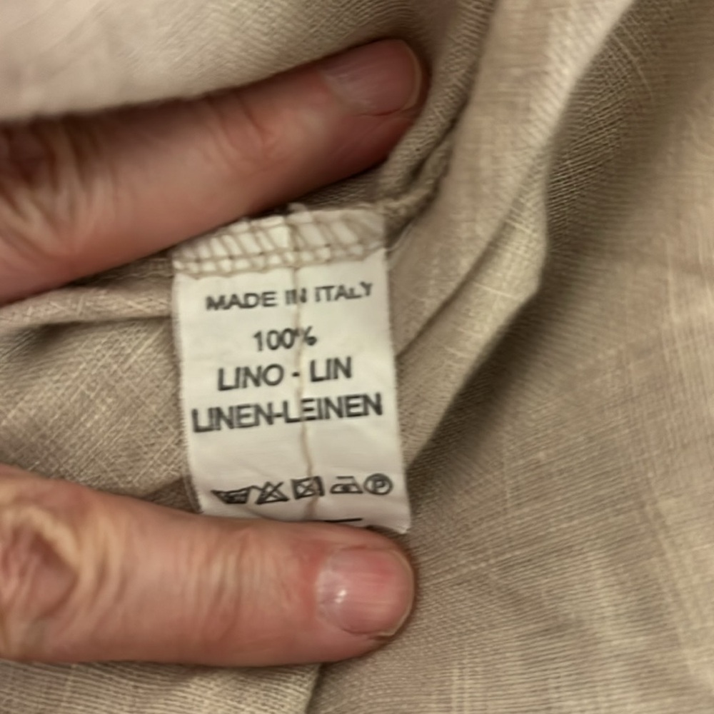 Linen VNeck Top - Picture 5 of 6